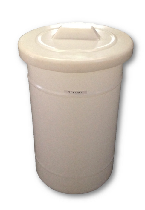 50L Round Drum With Loose Fitting Lid (RD0050)