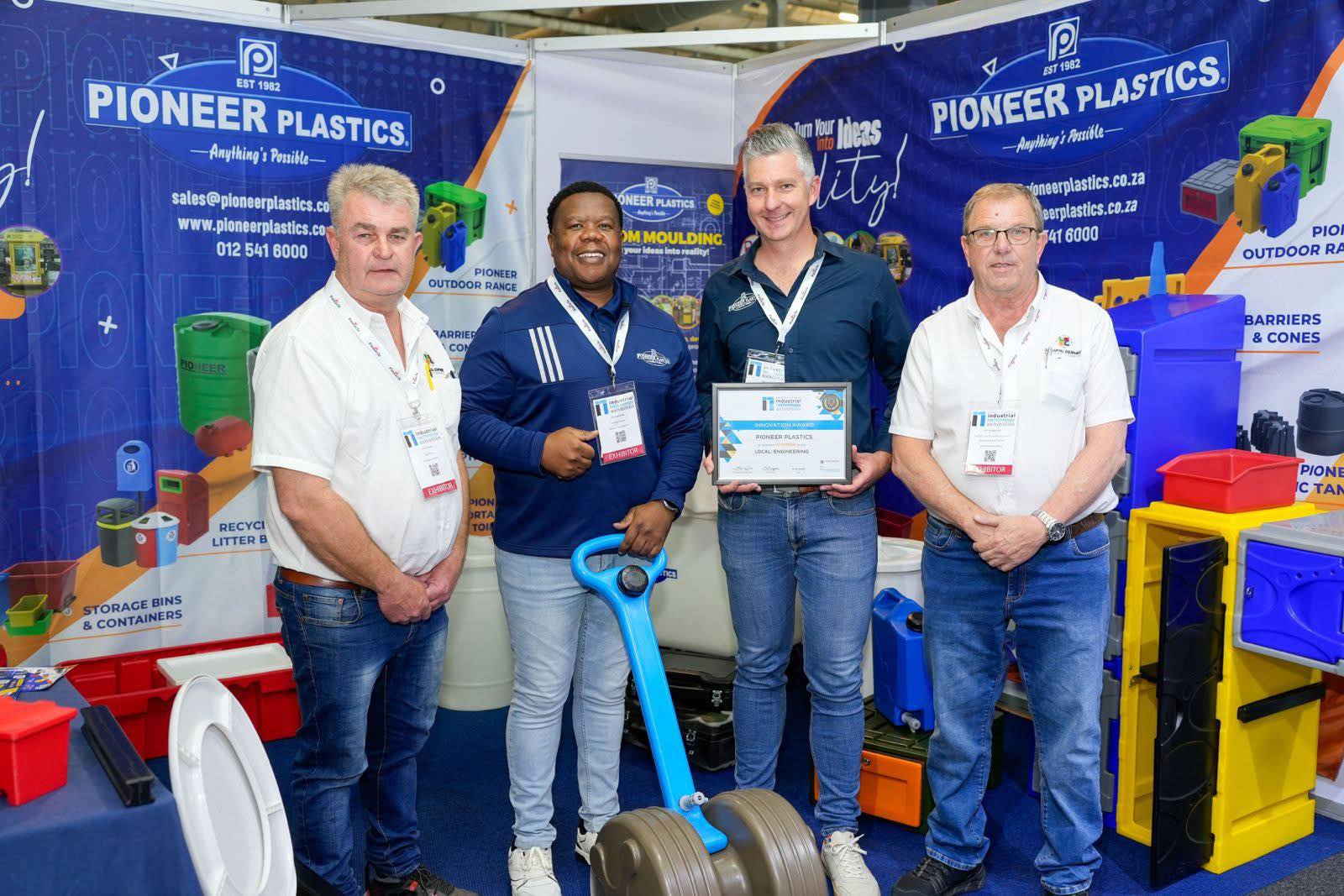 Pioneer Plastics wins the Innovation Award at the KZN Industrial Show