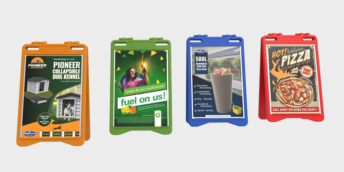 Elevate Your Brand Visibility with Pioneer Plastics' A1 Branding Size