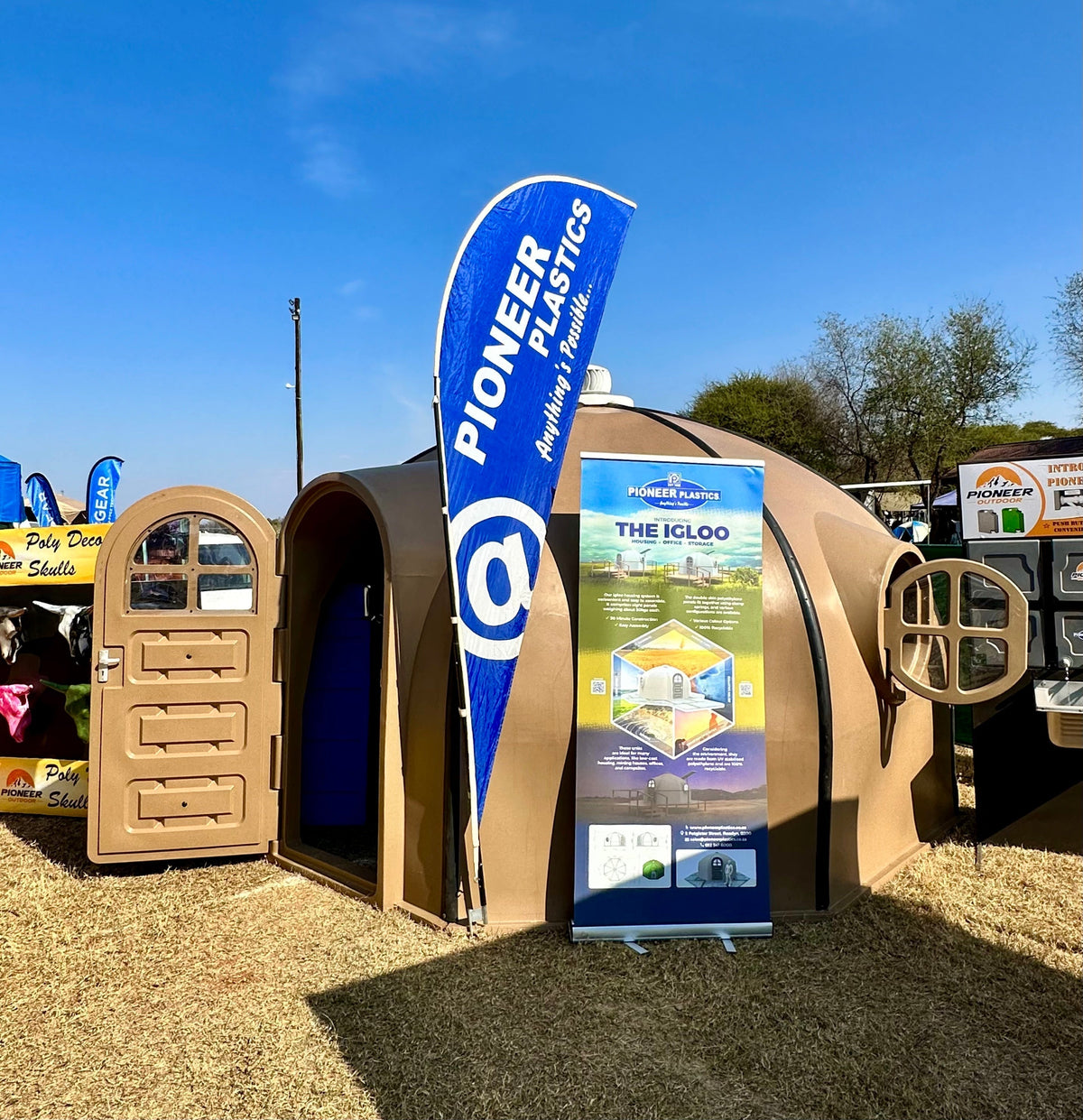 Pioneer Plastics’ 8 Panel Igloo Housing System has won Bronze at the 2