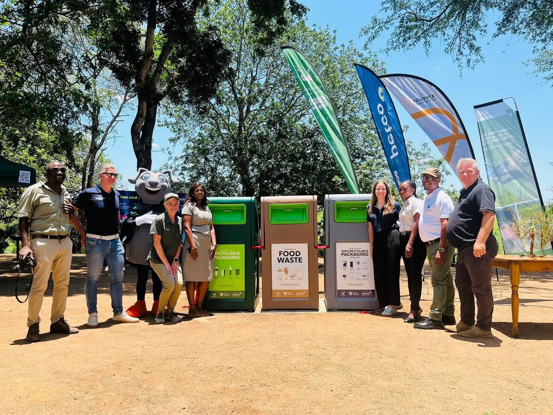 Launch of the Baboon Proof Bin Pilot at Tshokwane Picnic Site in the Kruger National Park
