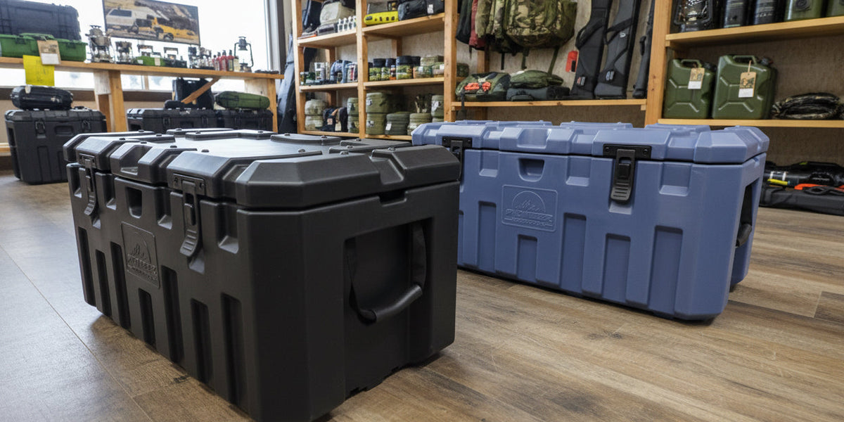 Rugged 125 Tool Box, Heavy‑Duty, Low‑Profile Storage for Bakkies, Over ...