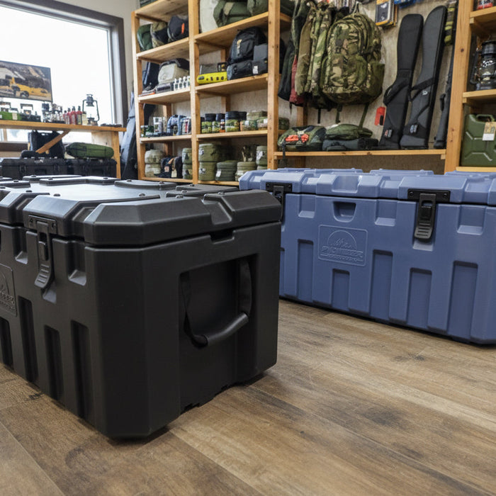 Rugged 125 Tool Box, Heavy‑Duty, Low‑Profile Storage for Bakkies, Overlanding & Trades