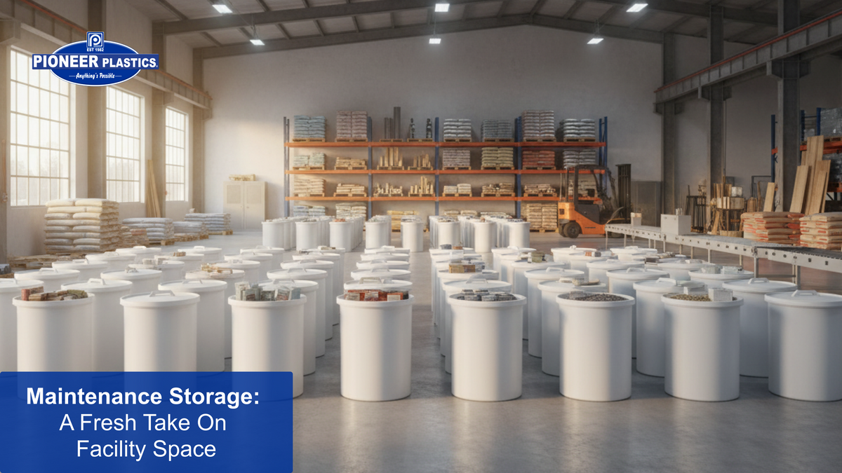 Maintenance Storage: A Fresh Take on Facility Space — Pioneer Plastics