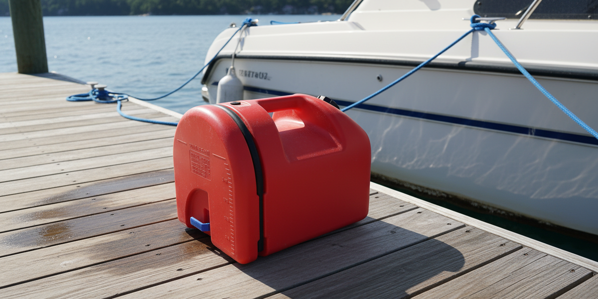 25L Fuel Tank with Hose — Pioneer Plastics