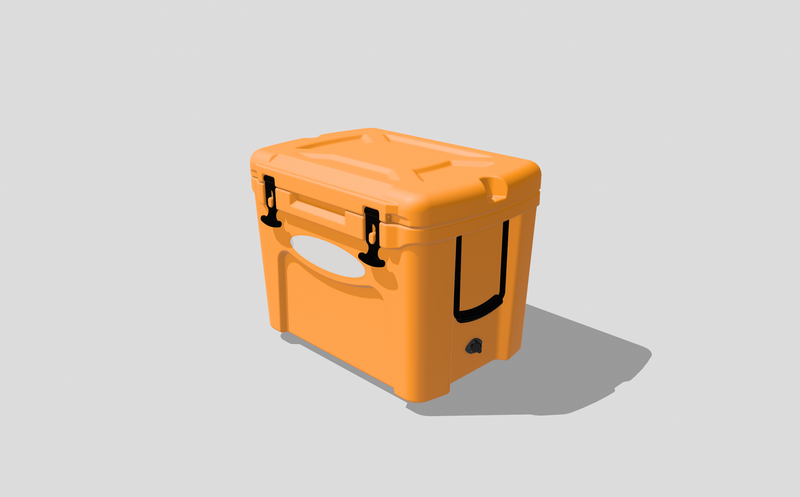 50L Custom Cooler Box — Pioneer Plastics