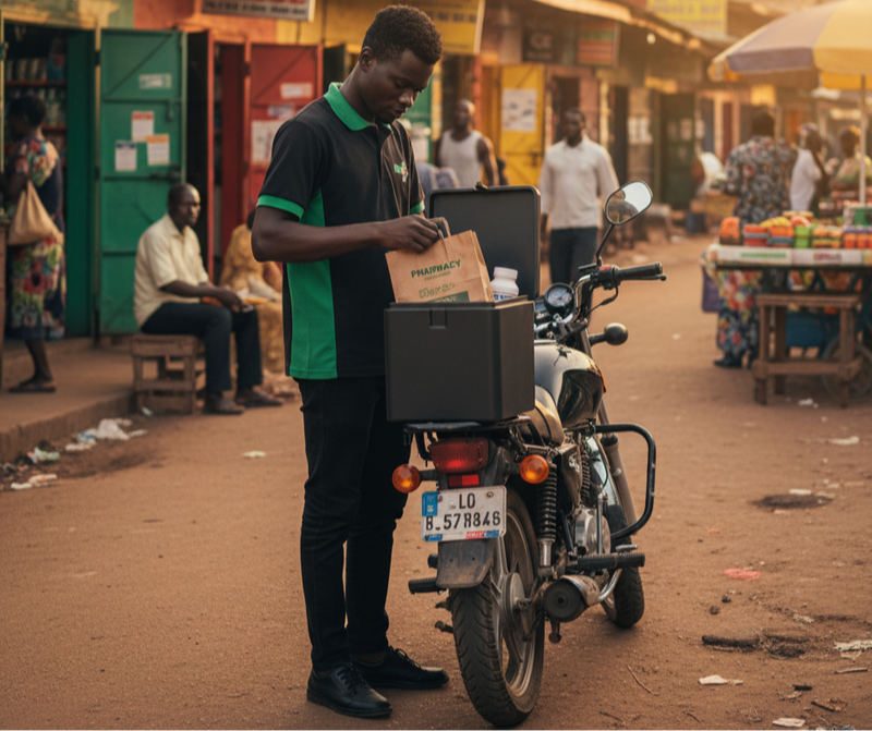 Plastic MKII Delivery Bike Box