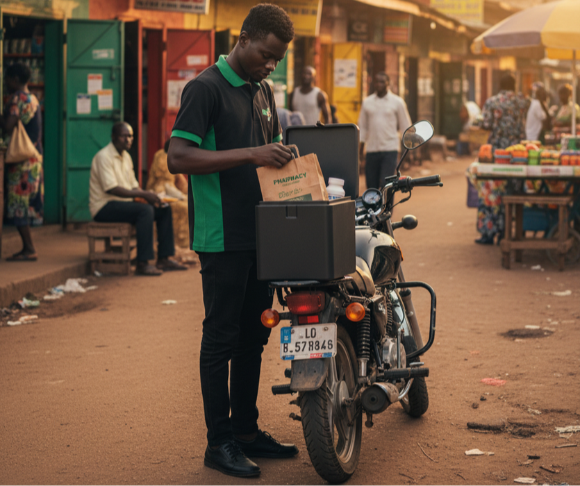 Plastic MKII Delivery Bike Box
