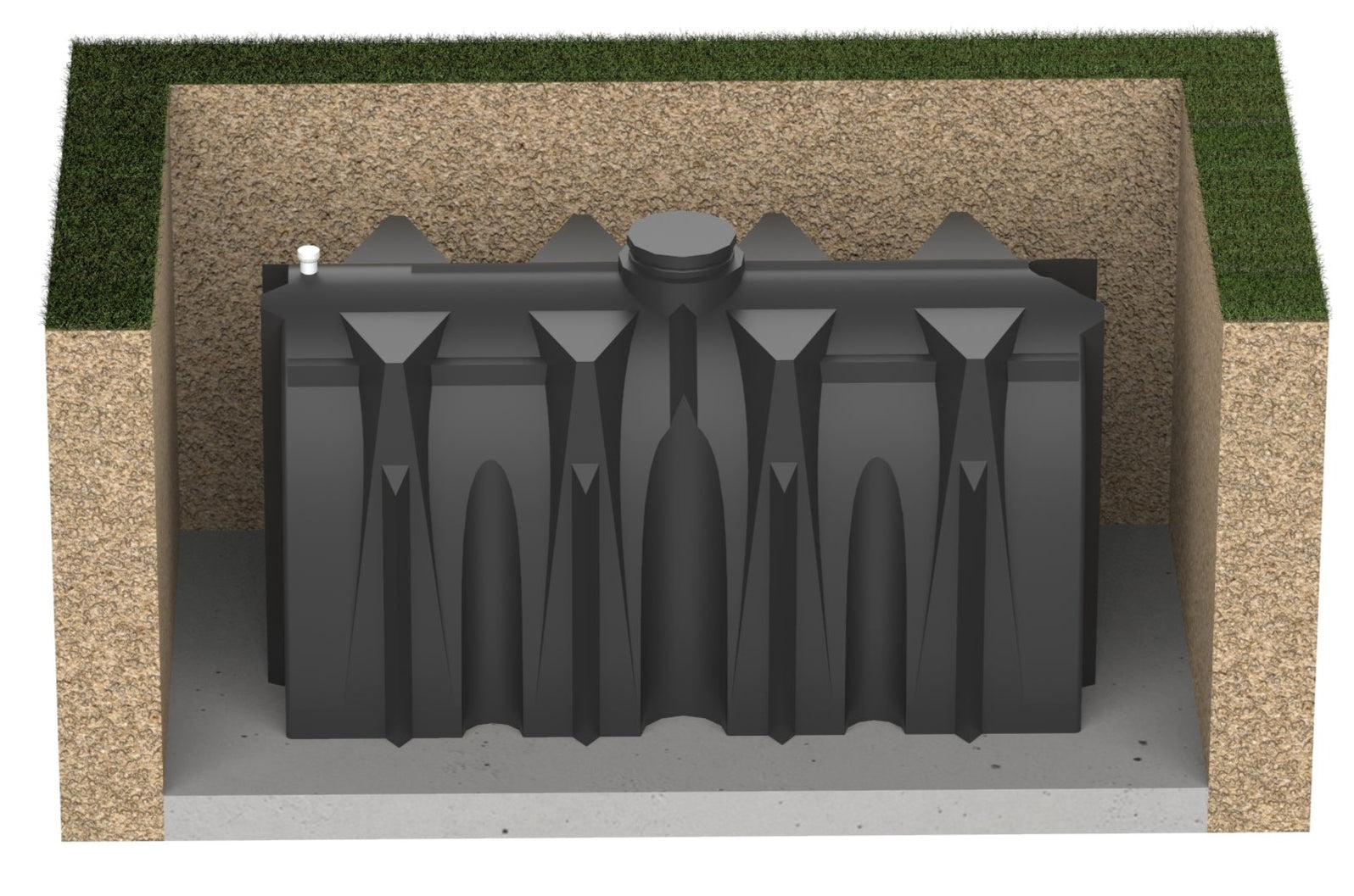 2500L Septic Tank Plastic Septic Tanks Custom Mould Septic Tanks