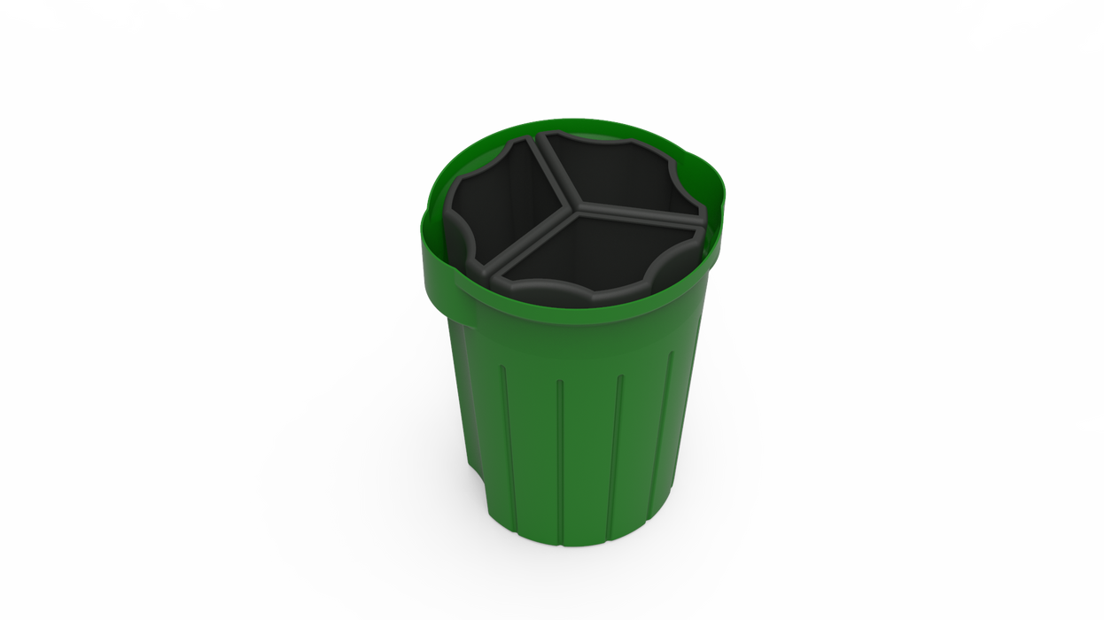 85L Recycle Bin 3 HOLE — Pioneer Plastics