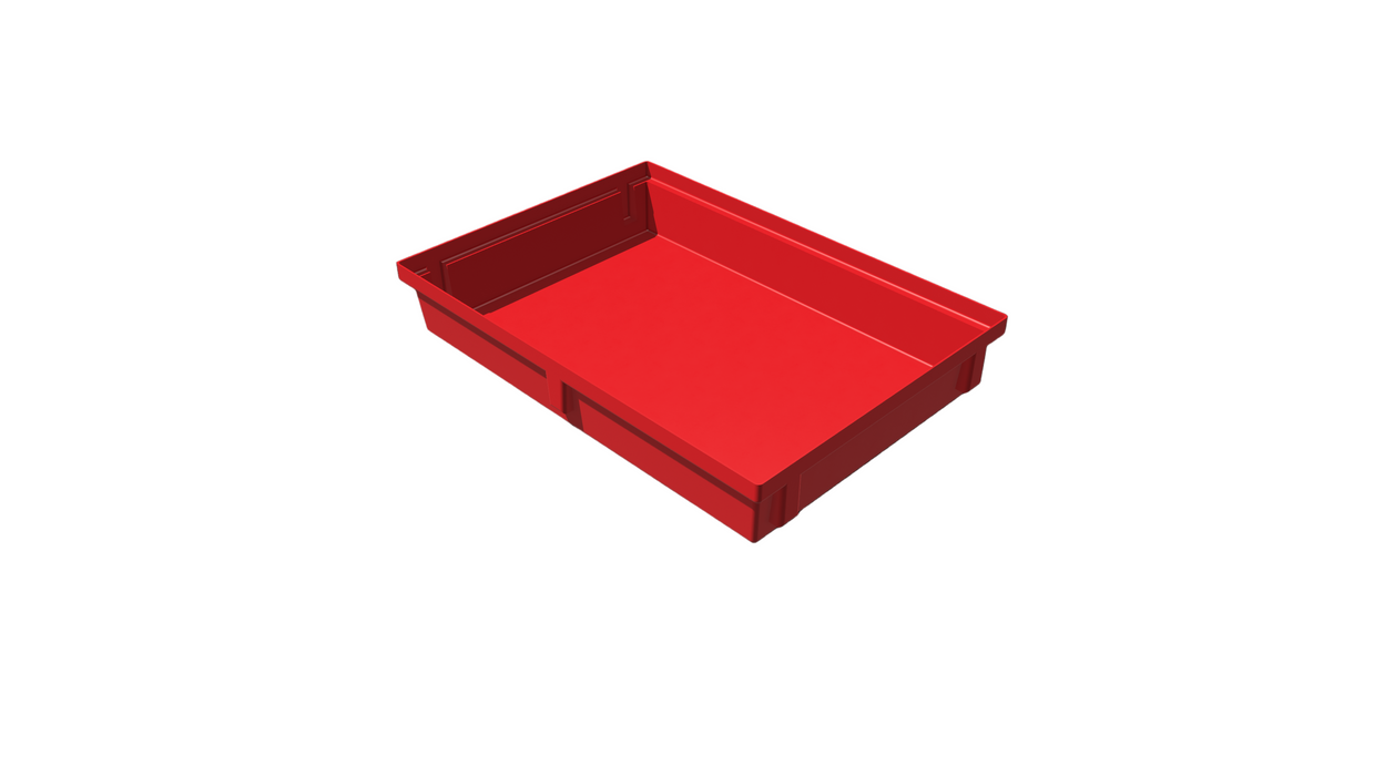 Plastic Nesting Bin With Rectangular Flange (NF) 770L X 530W X 100H