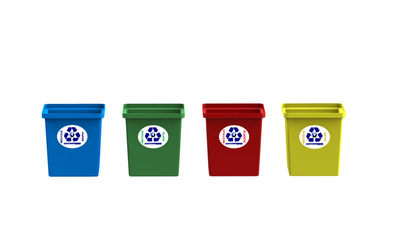 Square Litter Bin