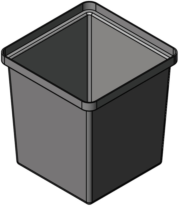 Plastic Nesting Bin With Rectangular Flange (NF) 310L X 310W X 325H