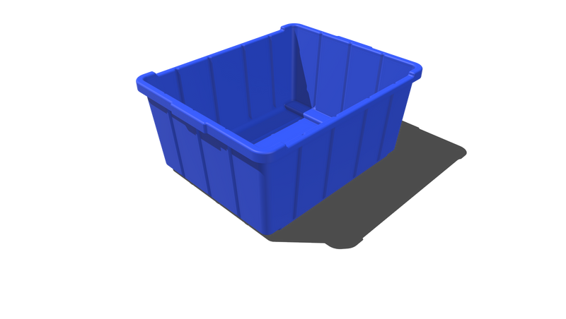 Nest / Stacking Bin (NS) 54L X 44W X 26H
