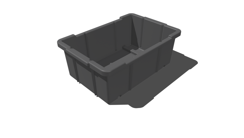 Nest / Stacking Bin (NS) 52L X 35W X 20H