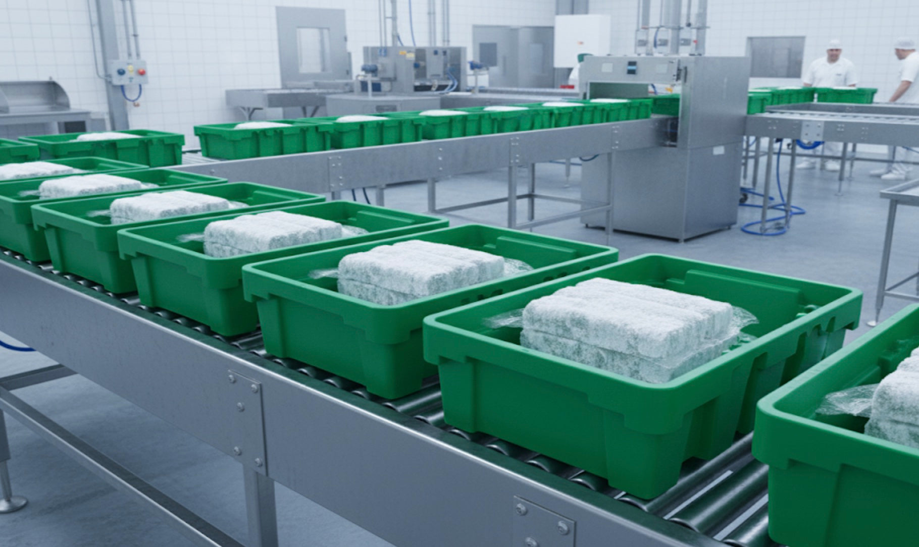 Nest / Stacking Bin (NS008) 790L X 369W X 226H — Pioneer Plastics
