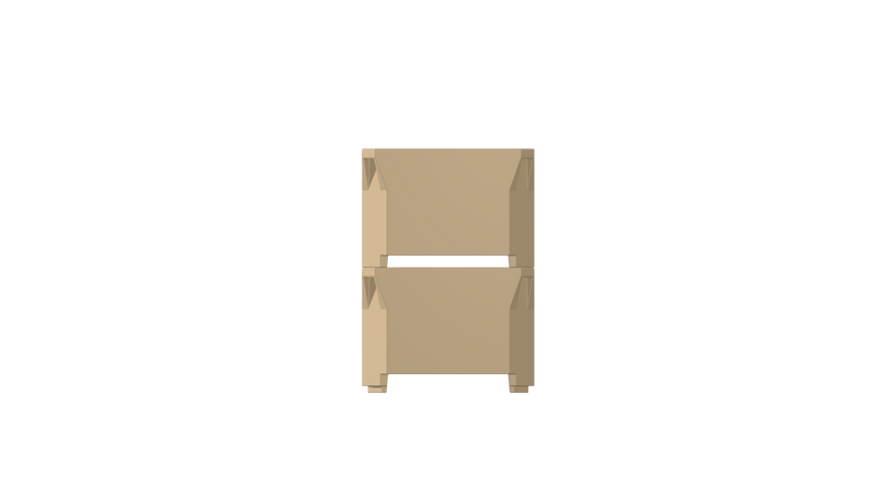 660L Fish Bin - 1230L X 1032W X 750H
