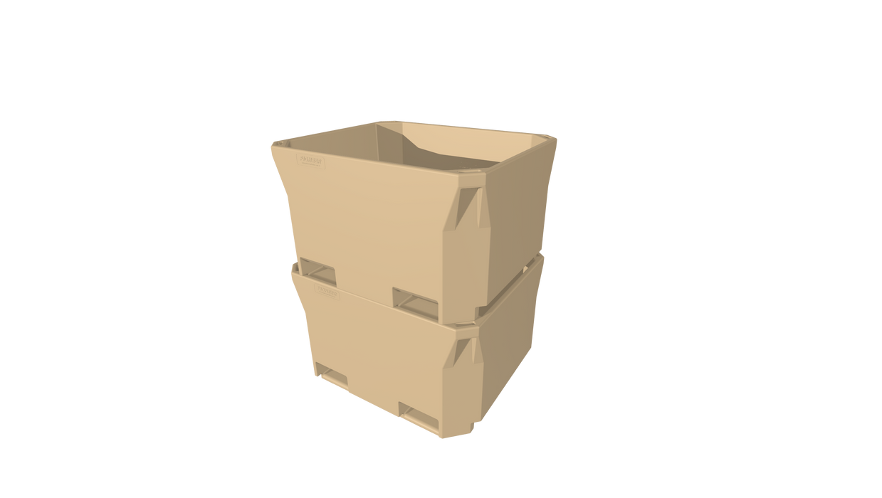 660L Fish Bin - 1230L X 1032W X 750H