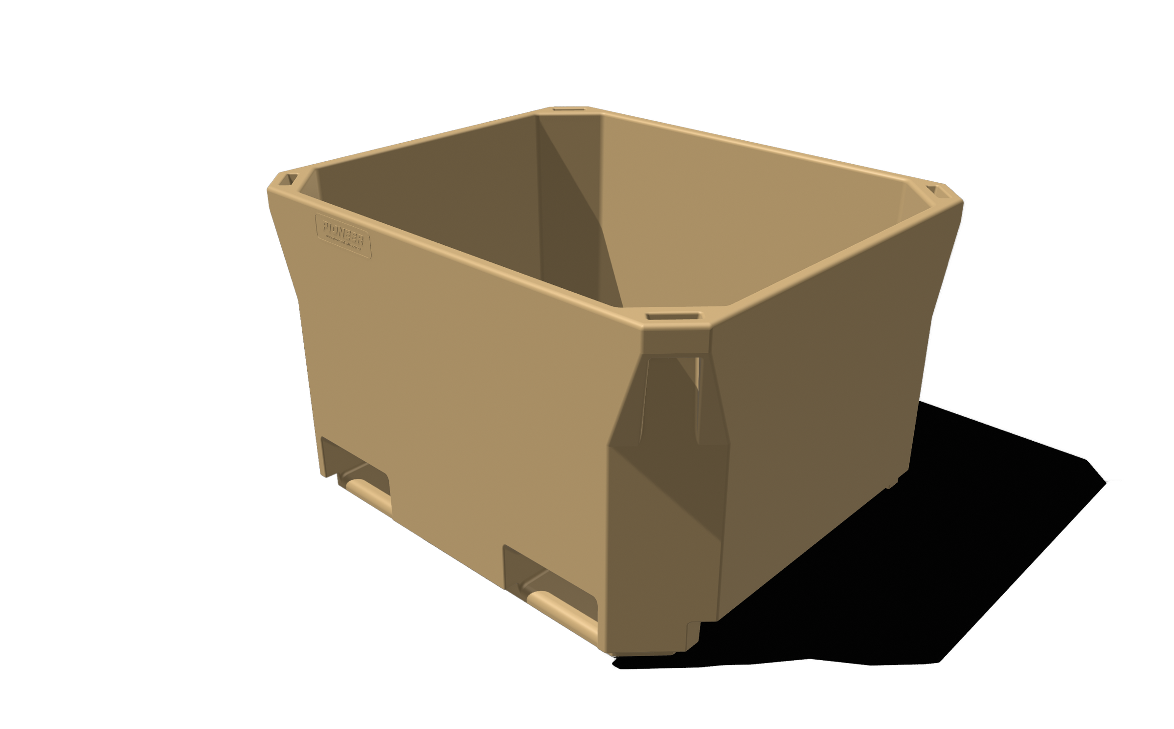 660L Fish Bin - 1230L X 1032W X 750H — Pioneer Plastics