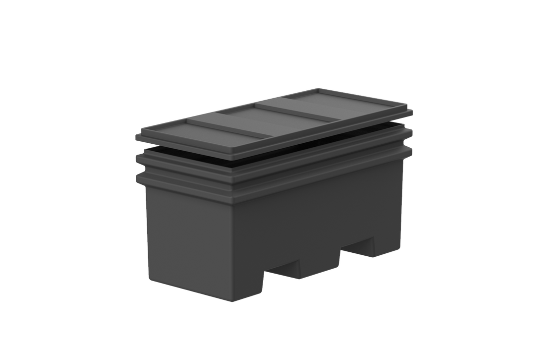 PB010 Pallet BIN + LID - 1350L X 650W X 650H