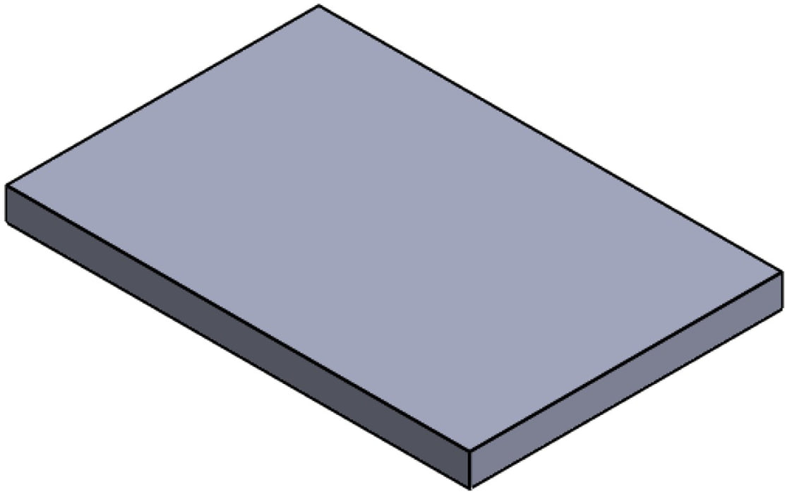 Rectangular Flange Bin (RF) 370L X 250W X 205H LID