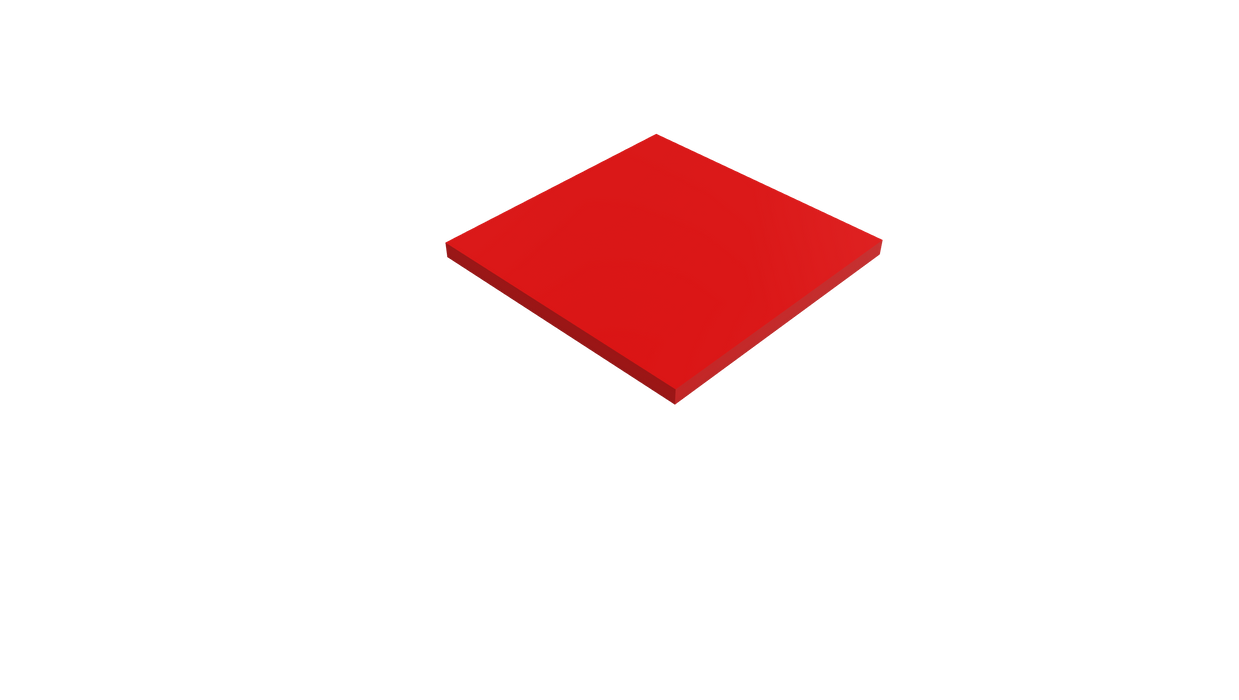 Rectangular Flange Bin (RF) 620L X 620W X 780H LID