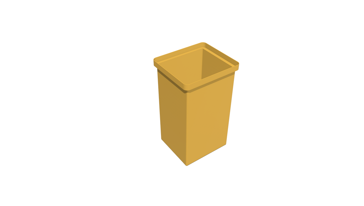 Rectangular Flange Bin (RF) 390L X 340W X 675H