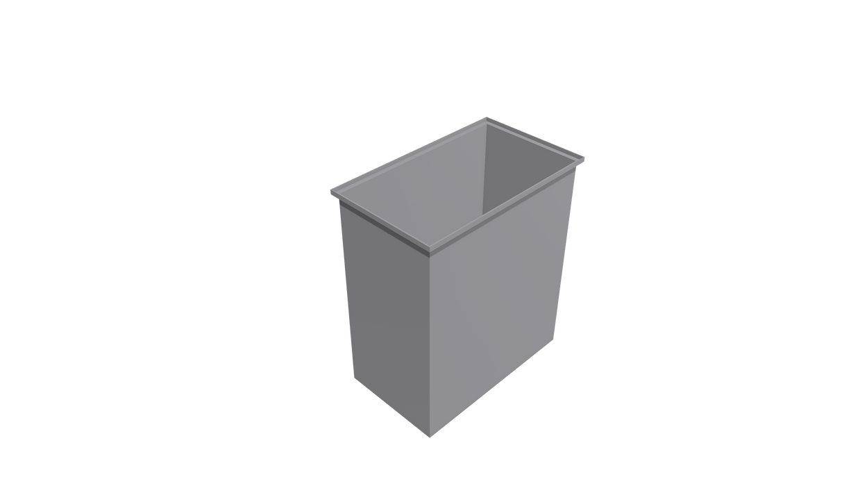 Rectangular Flange Bin (RF) 800L X 460W X 925H