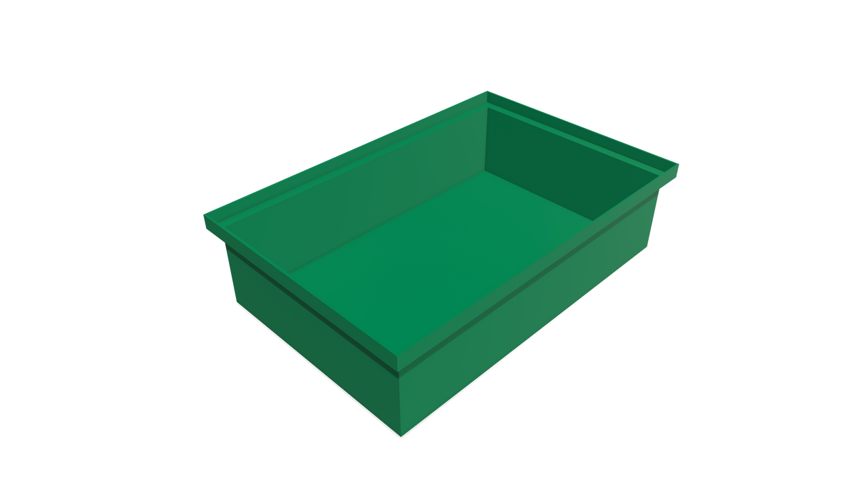 Rectangular Flange Bin (RF) 710L X 460W X 170H