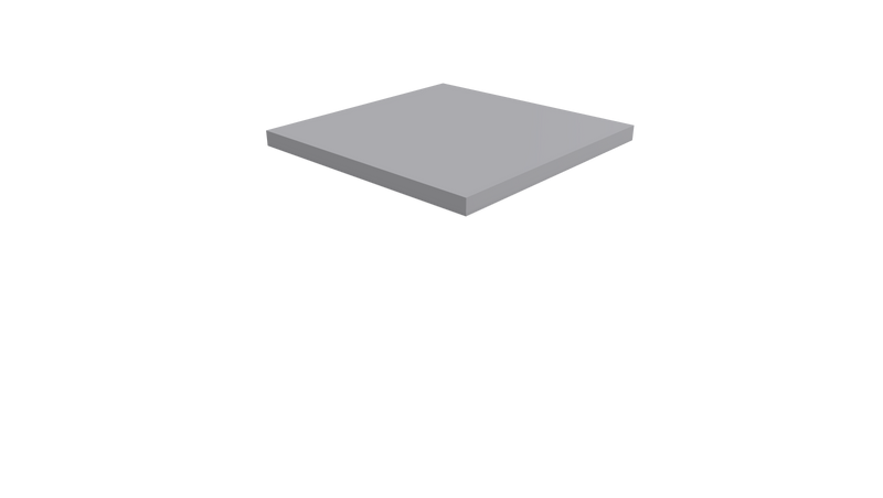 Rectangular Flange BIN (RF) 520L X 520W X 285H LID