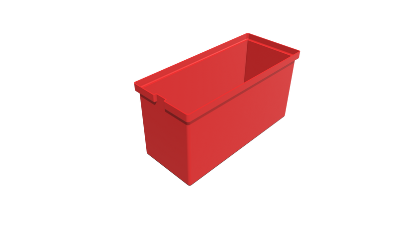 Rectangular Flange Bin (RF) 635L X 635W X 250H