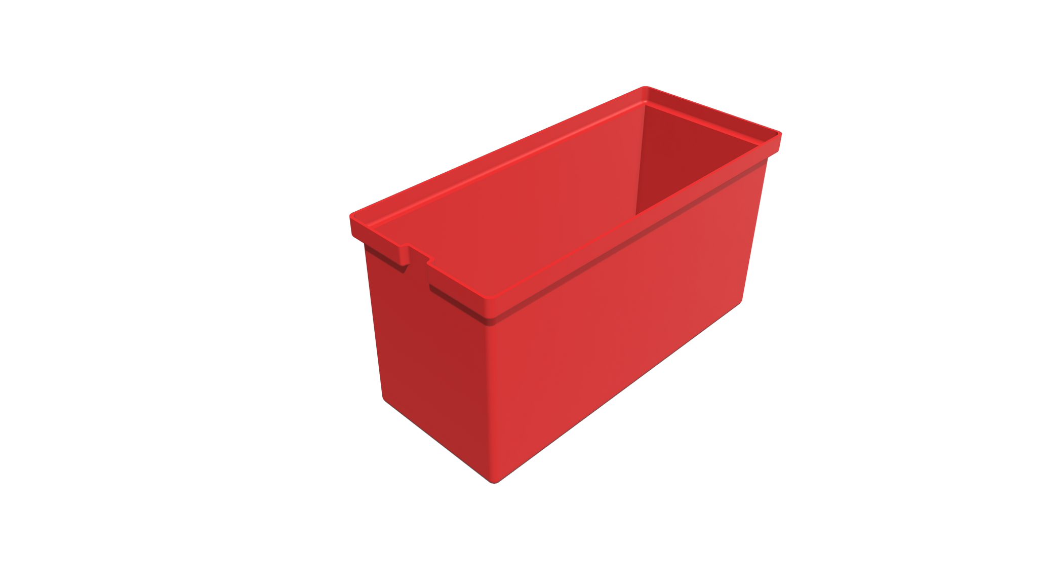 Plastic Rectangular Bins with Rectangular Flanges — Pioneer Plastics