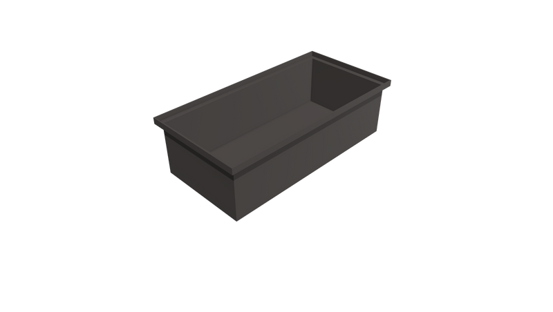 Rectangular Flange Bin (RF) 775L X 370W X 210H