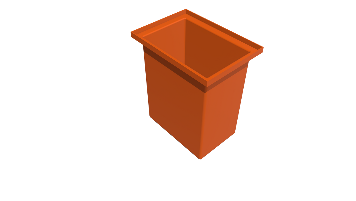 Rectangular Flange Bin (RF) 770L X510W X 970H