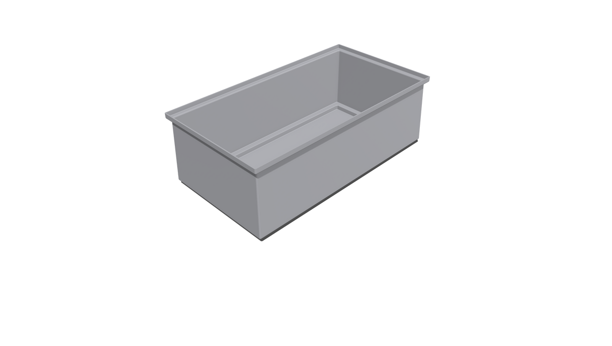 Stacking Base Bin Rectangular Flange (SB) 795L X 425W X 300H