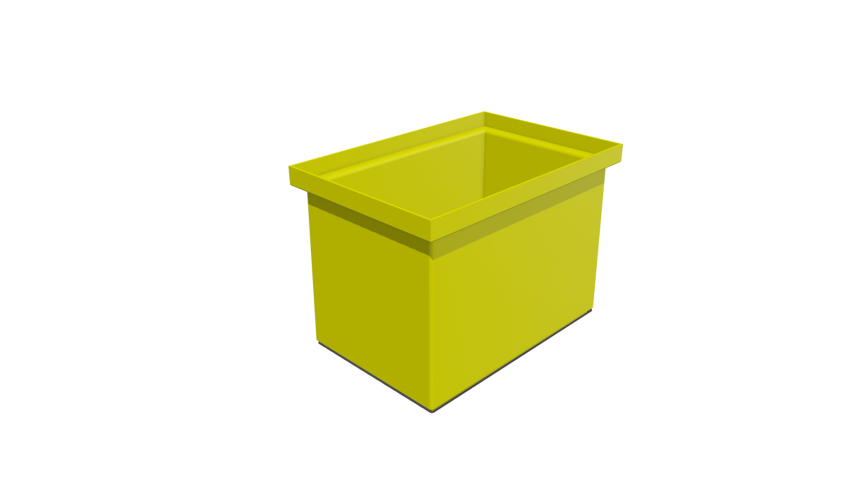 Stacking Base Bin Rectangular Flange (SB) 427L X 285W X 302H