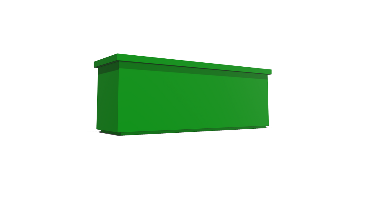 Stacking Base Bin Rectangular Flange (SB) 1183L X 365W X 360H