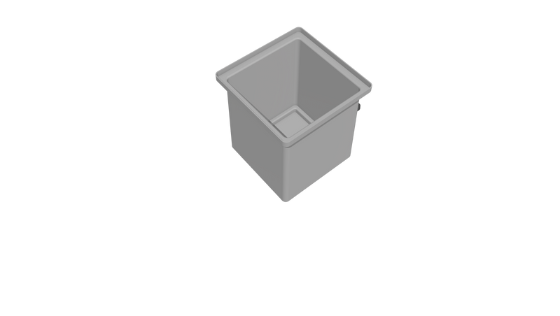 Stacking Base Bin Rectangular Flange (SB) 313L X 313W X 360H