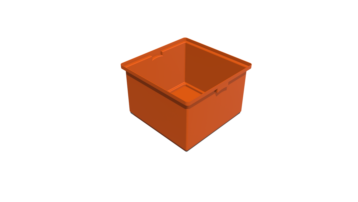 Stacking Base Bin Rectangular Flange (SB) 560L X 560W X 375H