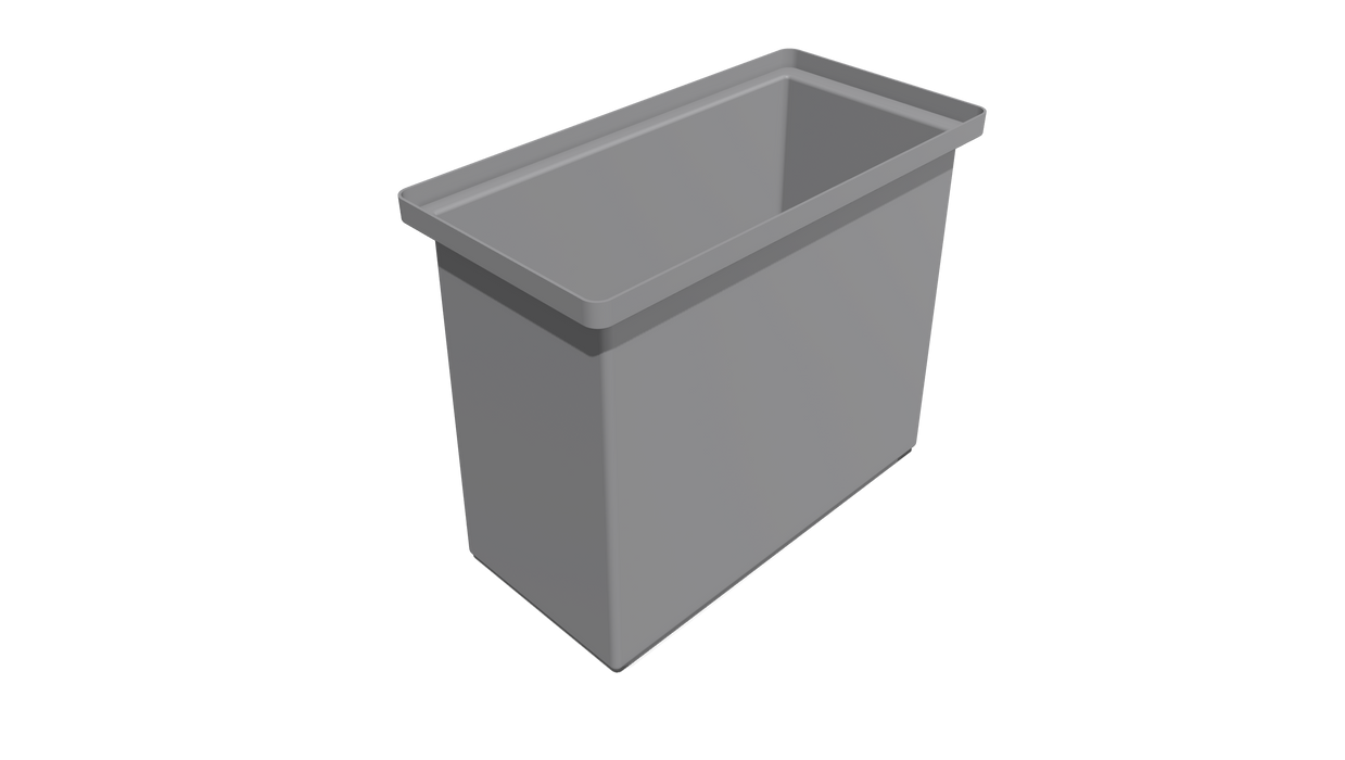 Stacking Base Bin Rectangular Flange (SB) 670L X 335W 550H