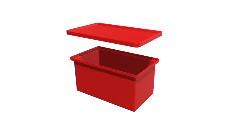 Stacking BIN + LID (SL) - 565L X 345W X 280H