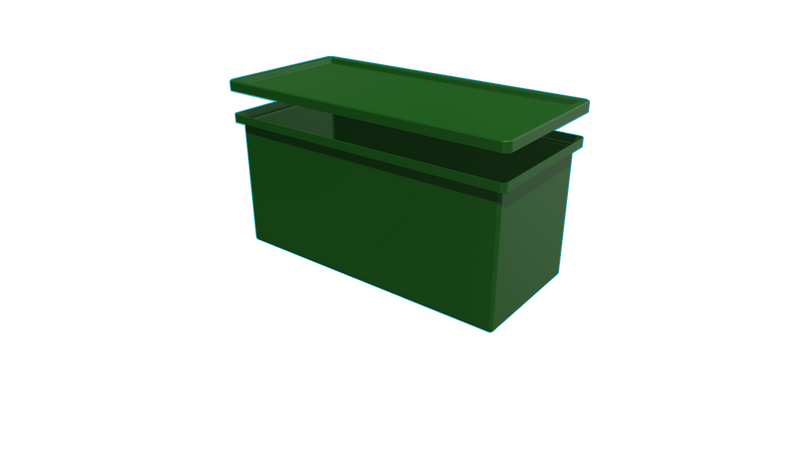Stacking BIN + LID (SL) - 905L X 400W X 405H