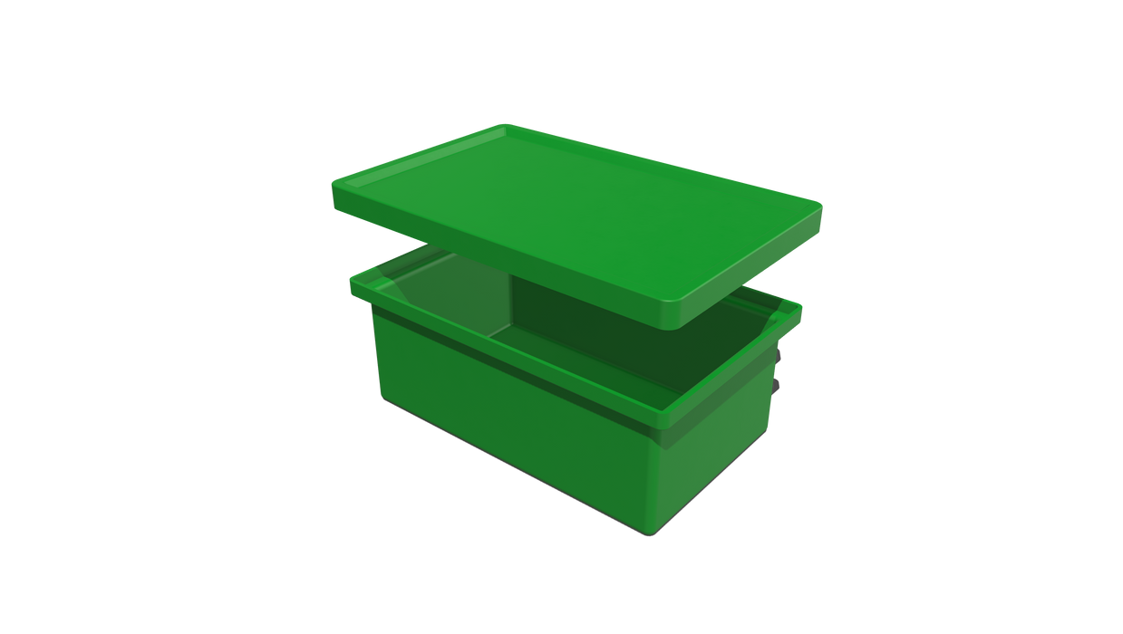 Stacking BIN + LID (SL) - 477L X 305W X 180H