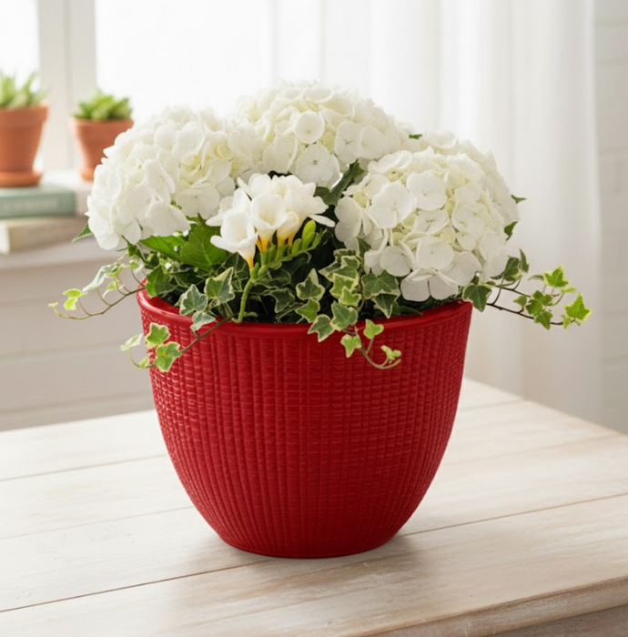Small Poly Deco Flower Pot