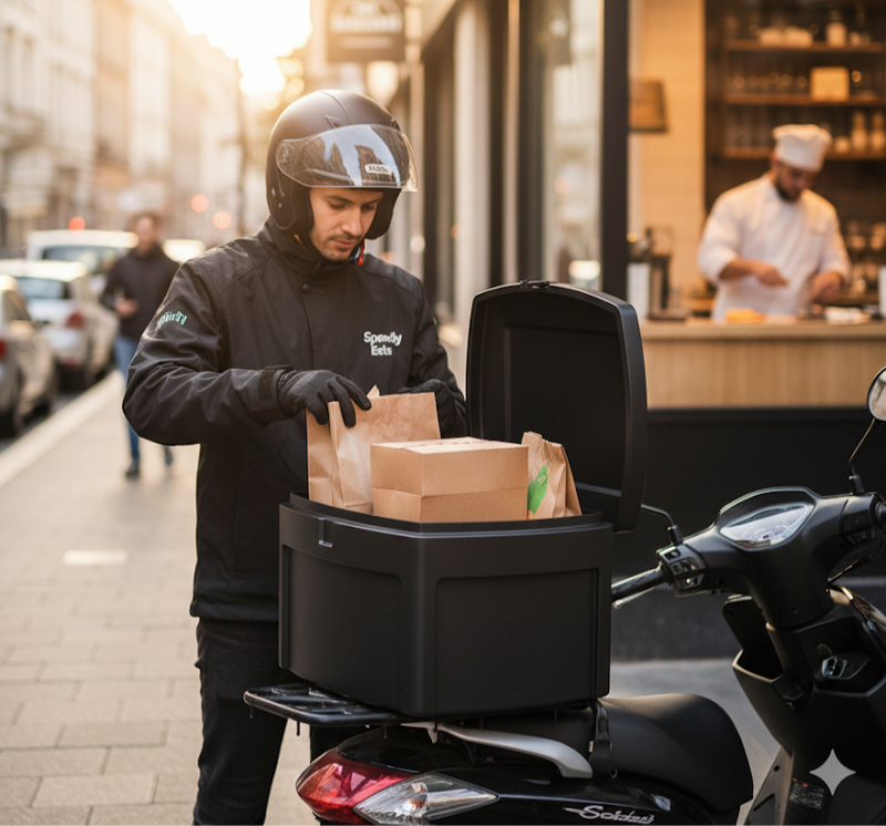 Plastic ECO MKIV Delivery Bike Box