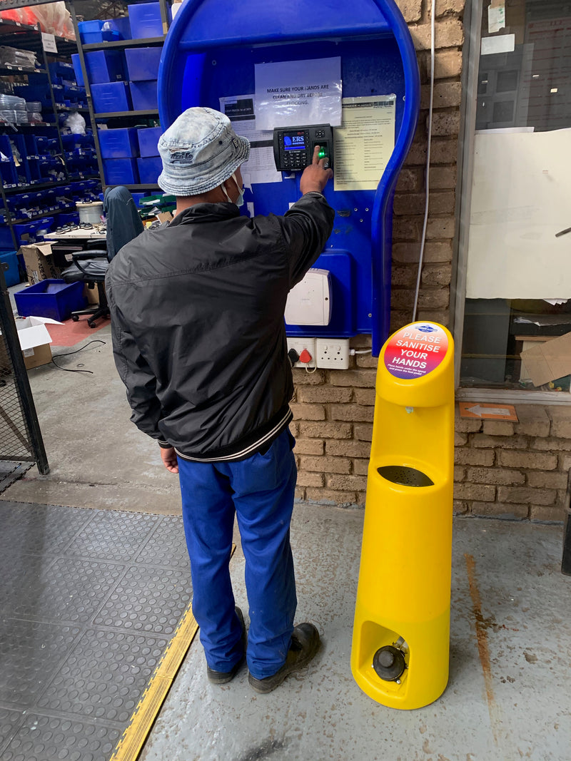 Foot Pump Sanitiser Dispenser Stand