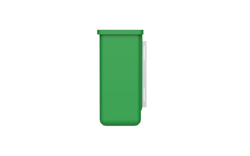 Rectangular 25L Pole Bin
