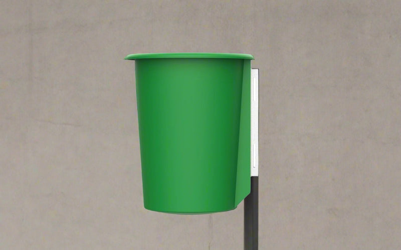 Round 25L Pole Bin