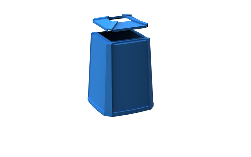Pavement Advertising Litter Bin