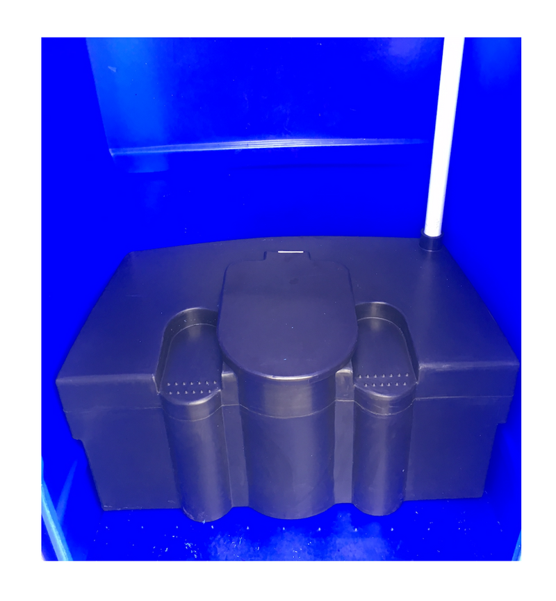 MKI Portable Toilet With Bench Tank